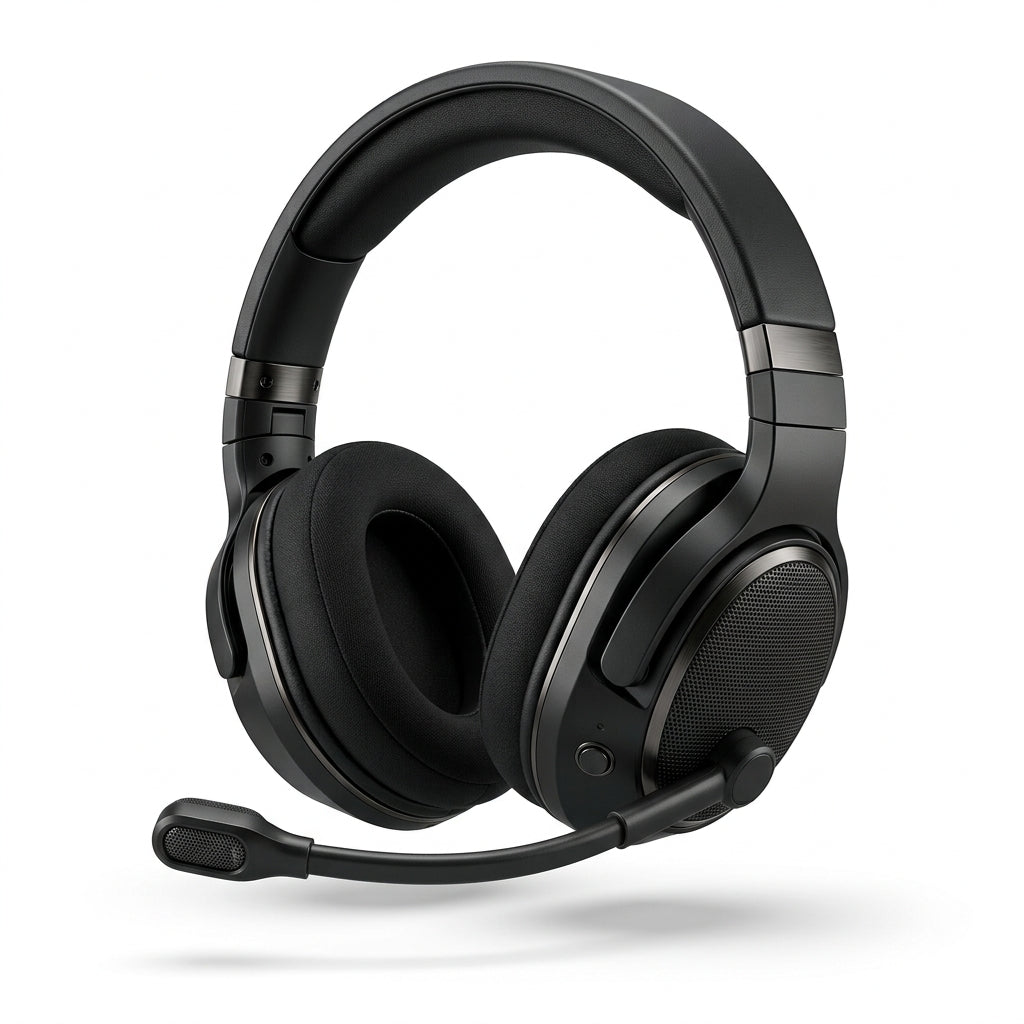Active Noise-Cancelling Gaming Headset