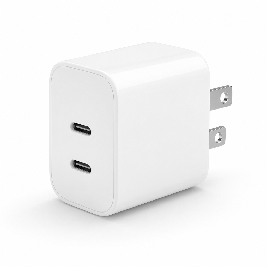 30W Dual USB-C Power Adapter