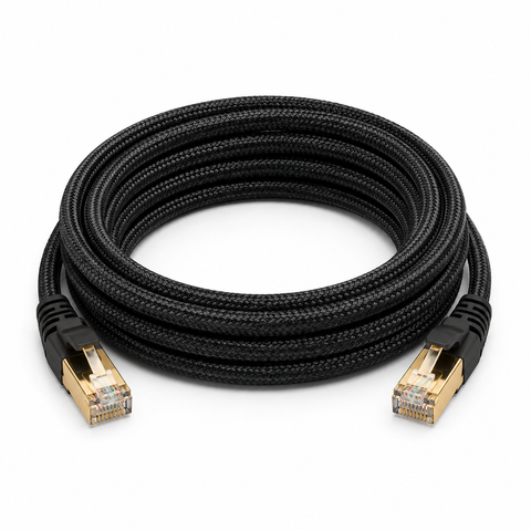 Cat8 High-Speed Ethernet Cable (10 ft)
