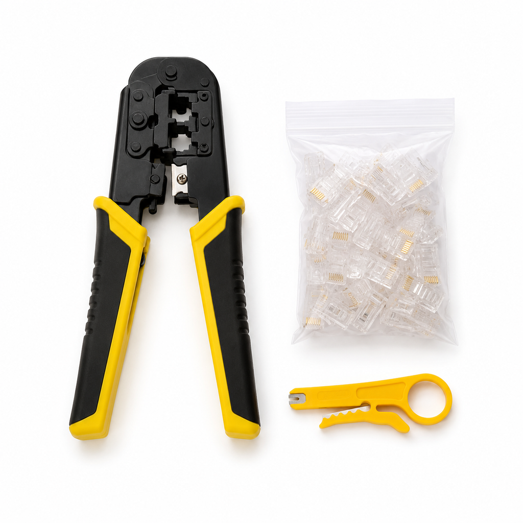 RJ45 Connector Crimping Tool Kit