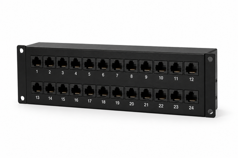 Wall-Mount Ethernet Patch Panel